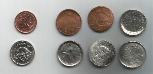 Squished coins